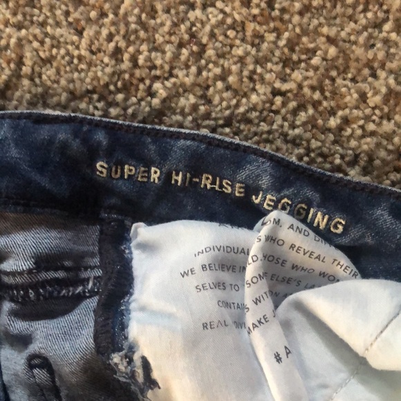 🔵High Waisted Ripped Jeans - Picture 4 of 5